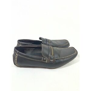 Ashford Hayes Donovan Loafers Men 11 Dark Brown Driving Mocs Minimalist Preppy